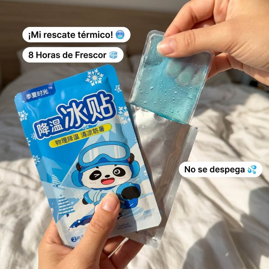 Parches Refrescantes de Hidrogel - Tu Botón de Pausa Contra el Calor